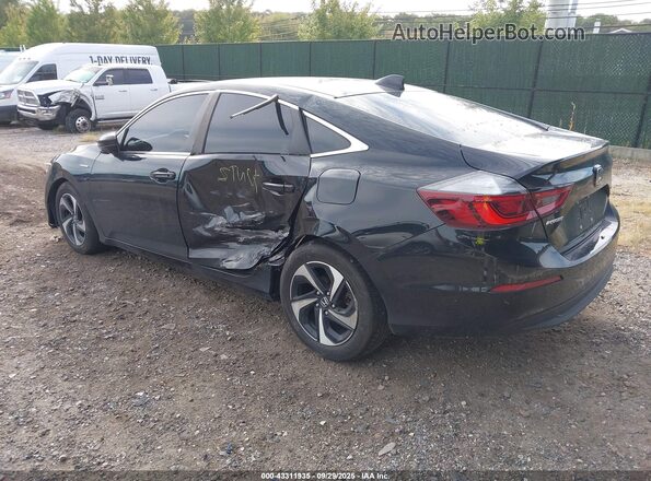 19XZE4F58NE004475 2022 HONDA INSIGHT Black Հետևի ձախ