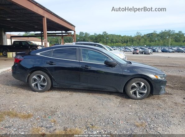 19XZE4F58NE004475 2022 HONDA INSIGHT Black Սալոնի հետևի տեսք