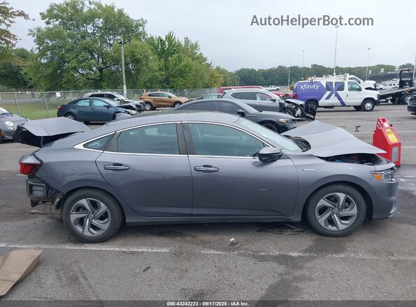 19XZE4F59LE011142 2020 HONDA INSIGHT Gray Вид задньої частини салону