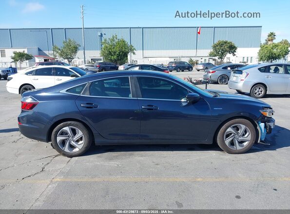 19XZE4F5XLE013837 2020 HONDA INSIGHT Blue 360 interior view