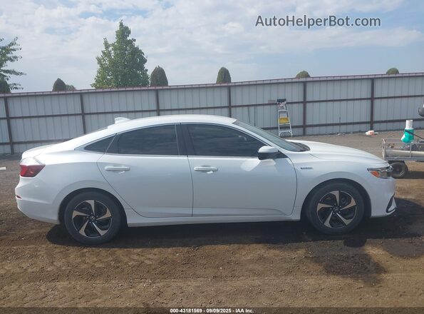 19XZE4F5XME005271 2021 HONDA INSIGHT White Vista del cuadro de instrumentos