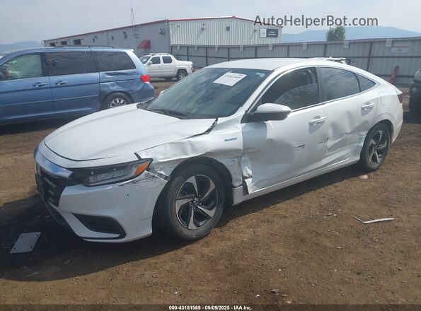 19XZE4F5XME005271 2021 HONDA INSIGHT White Vista tres cuartos delantera izquierda
