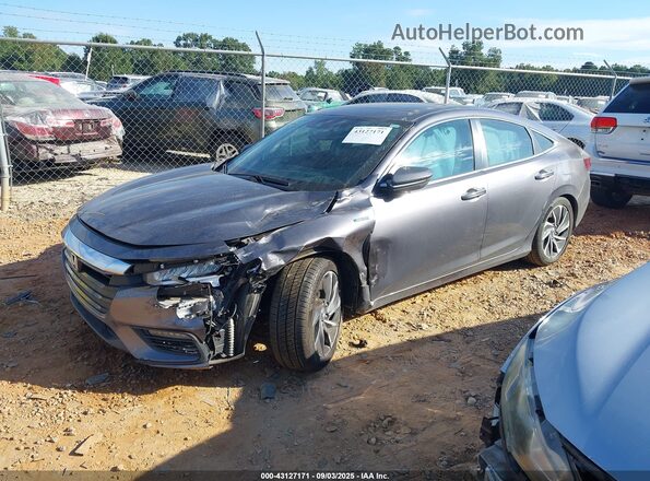 19XZE4F9XNE013682 2022 HONDA INSIGHT Gray Передня ліва чверть