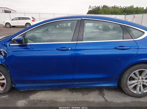 1C3CCCAB9GN103120 2016 CHRYSLER 200 Blue Панорамний вид салону 360°