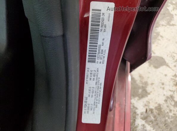 1C3CCCFB6HN508555 2017 CHRYSLER 200 Maroon 