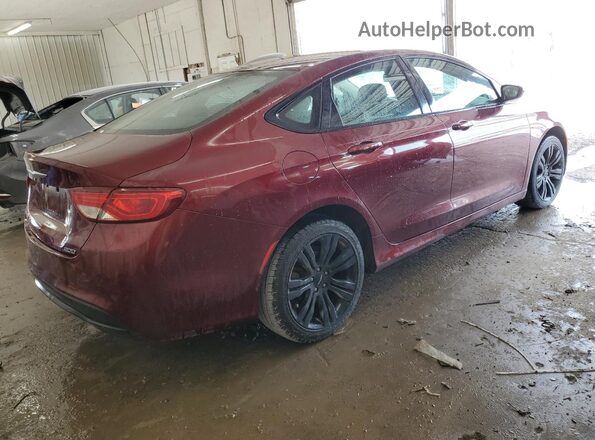 1C3CCCFB6HN508555 2017 CHRYSLER 200 Maroon 