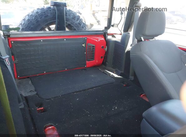 1C4AJWAG0GL314708 2016 JEEP WRANGLER Red Vista de la etiqueta del VIN