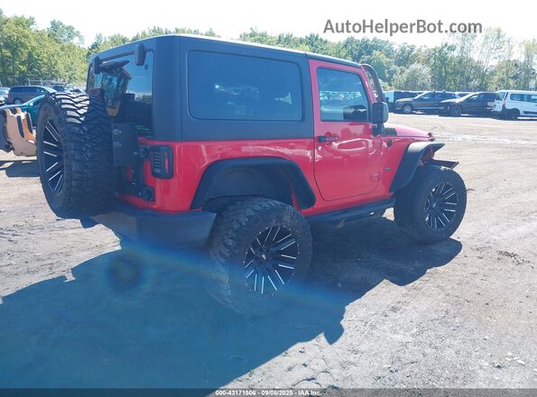 1C4AJWAG0GL314708 2016 JEEP WRANGLER Red Trasero derecho