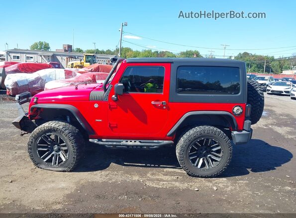 1C4AJWAG0GL314708 2016 JEEP WRANGLER Red Vista interior de 360 grados