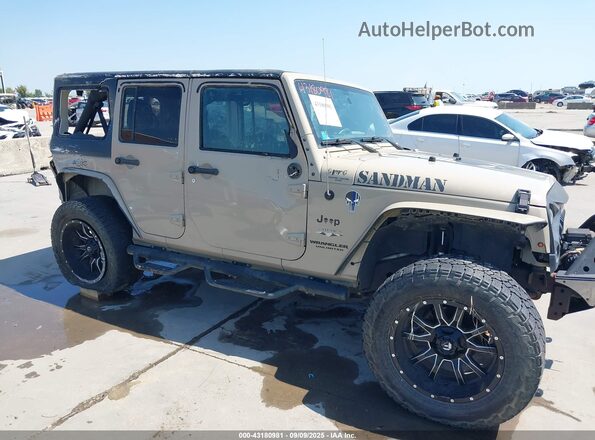 1C4BJWEG7GL240427 2016 JEEP WRANGLER UNLIMITED Tan Դիմացի տեսք