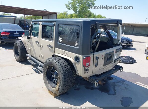 1C4BJWEG7GL240427 2016 JEEP WRANGLER UNLIMITED Tan Հետևի ձախ