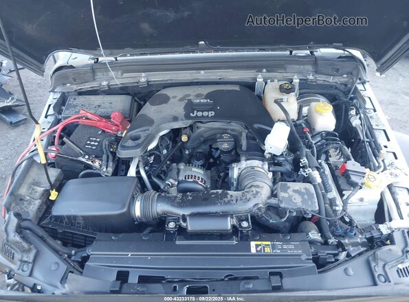 1C4GJXAG1LW273787 2020 JEEP WRANGLER Silver უკანა ხედი