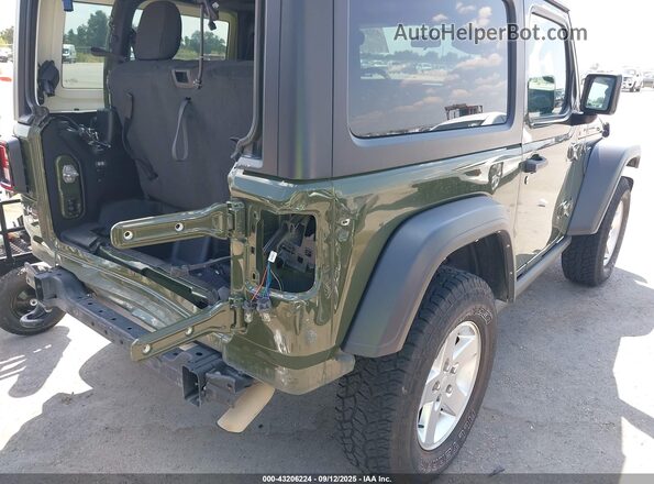 1C4GJXAN4NW257620 2022 JEEP WRANGLER Зеленый 