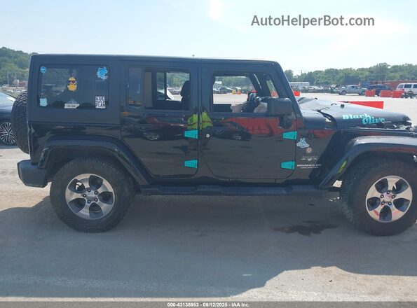 1C4HJWEG8GL334973 2016 JEEP WRANGLER UNLIMITED Black Widok wnętrza z tyłu