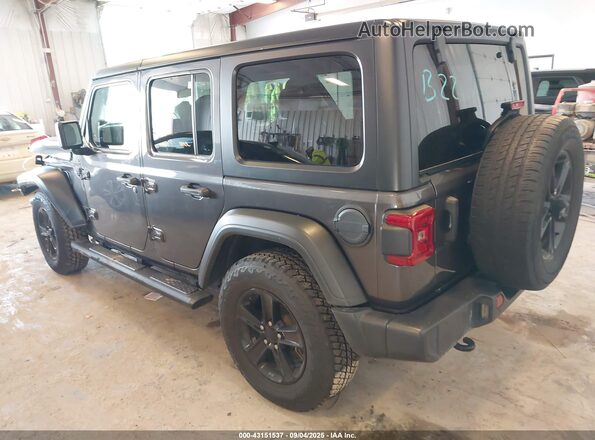 1C4HJXDG2MW582413 2021 JEEP WRANGLER UNLIMITED Gray უკანა მარცხენა