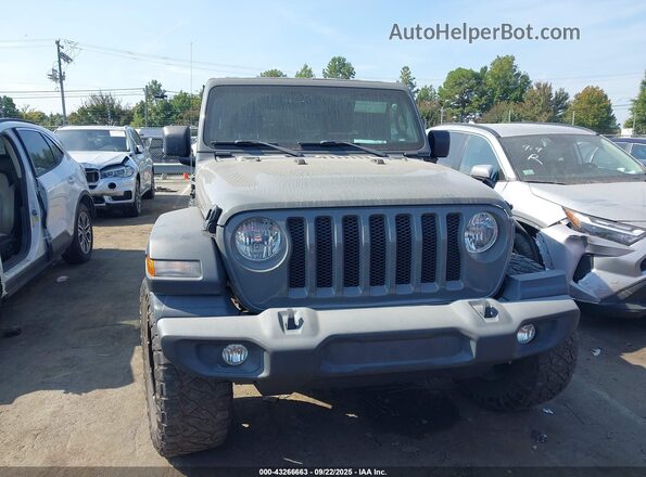 1C4HJXDG3LW105195 2020 JEEP WRANGLER UNLIMITED Gray Widok wnętrza z tyłu