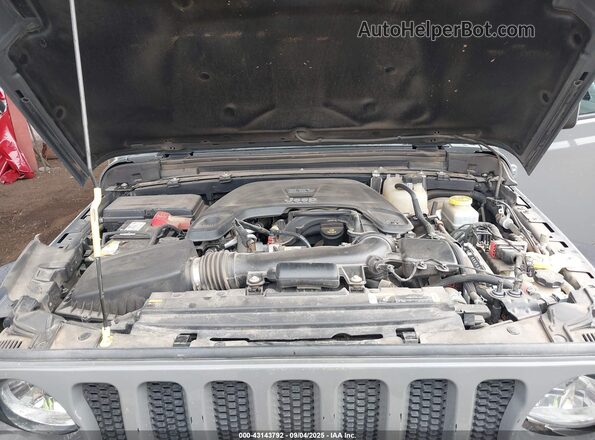 1C4HJXDG3MW815411 2021 JEEP WRANGLER UNLIMITED Gray უკანა ხედი