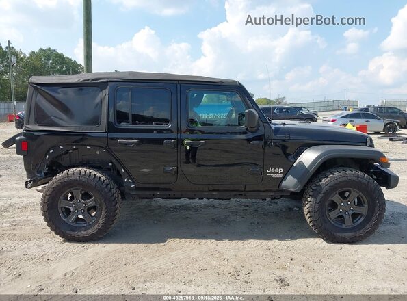 1C4HJXDG4LW280202 2020 JEEP WRANGLER UNLIMITED Black Панорамний вид салону 360°