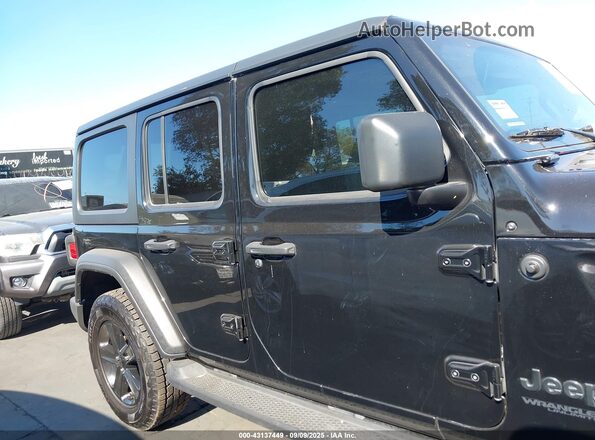 1C4HJXDG6MW508301 2021 JEEP WRANGLER UNLIMITED Black Вид задньої частини салону