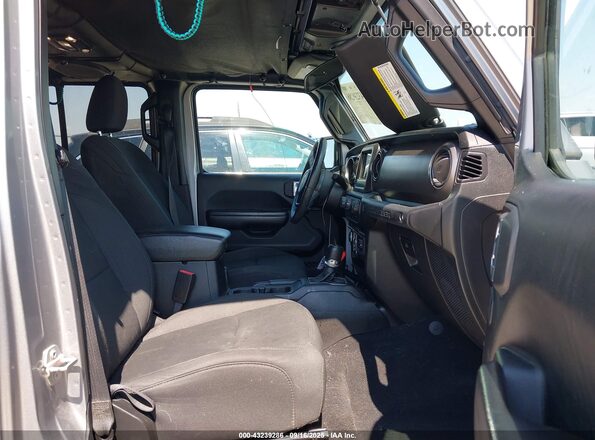 1C4HJXDG7LW340134 2020 JEEP WRANGLER UNLIMITED Silver Widok wnętrza z przodu