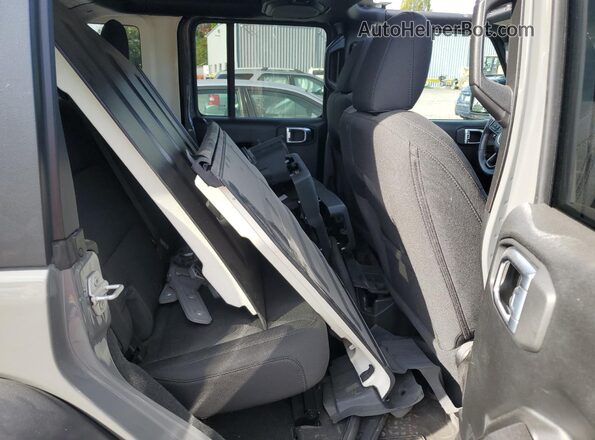 1C4HJXDGXMW804020 2021 JEEP WRANGLER Gray Rear seats view