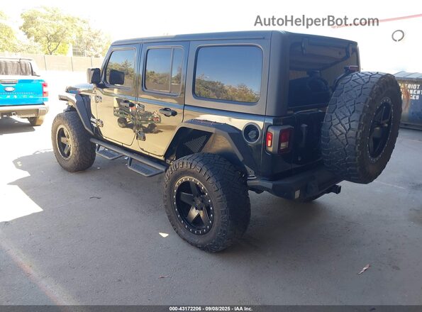 1C4HJXDN1LW112189 2020 JEEP WRANGLER UNLIMITED Black Задня ліва чверть