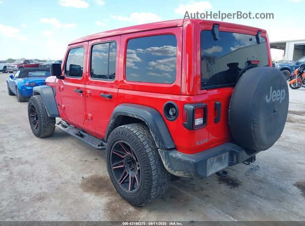 1C4HJXDN3NW246124 2022 JEEP WRANGLER UNLIMITED Red 