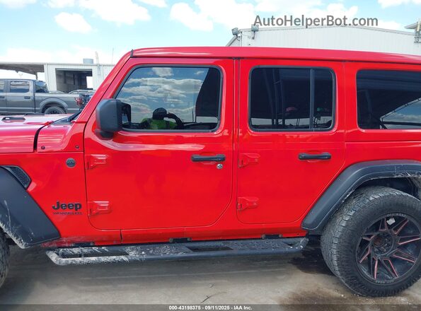 1C4HJXDN3NW246124 2022 JEEP WRANGLER UNLIMITED Red 