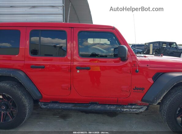 1C4HJXDN3NW246124 2022 JEEP WRANGLER UNLIMITED Red 