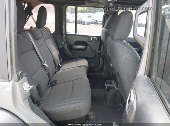 1C4HJXDN6JW249111 2018 JEEP WRANGLER UNLIMITED Gray Vista de la etiqueta del VIN