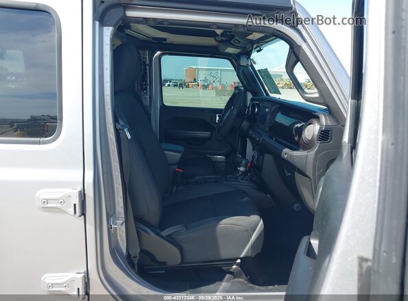 1C4HJXDN8LW123772 2020 JEEP WRANGLER UNLIMITED Silver Սալոնի դիմացի տեսք