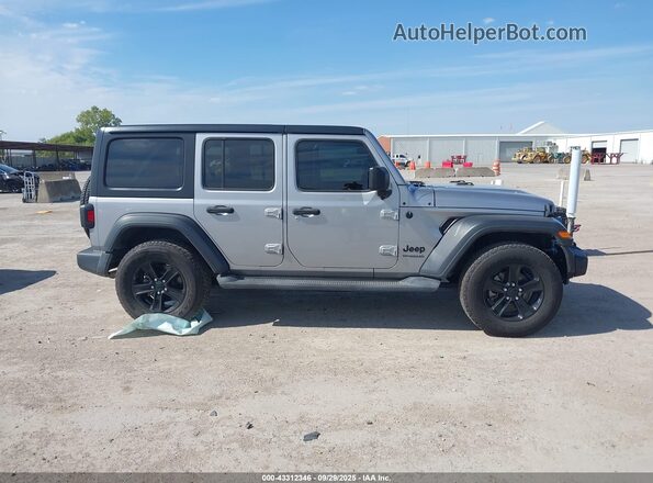 1C4HJXDN8LW123772 2020 JEEP WRANGLER UNLIMITED Silver Սալոնի 360 աստիճան տեսք