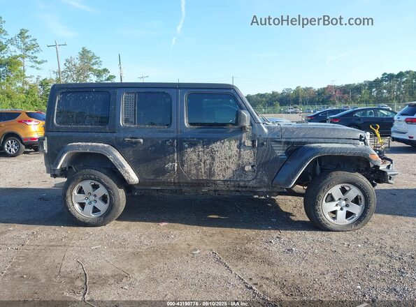 1C4HJXDN9MW557345 2021 JEEP WRANGLER UNLIMITED Black უკანა სალონის ხედი