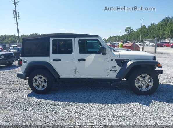 1C4HJXDN9MW665657 2021 JEEP WRANGLER UNLIMITED White უკანა სალონის ხედი