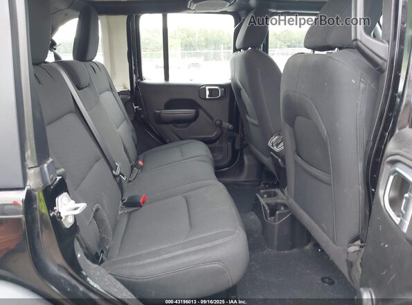 1C4HJXDN9NW133603 2022 JEEP WRANGLER UNLIMITED Black VIN კოდის სტიკერის ხედი