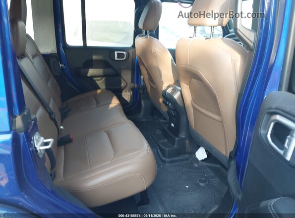 1C4HJXEN0LW335340 2020 JEEP WRANGLER UNLIMITED Blue Вид наклейки з VIN-кодом