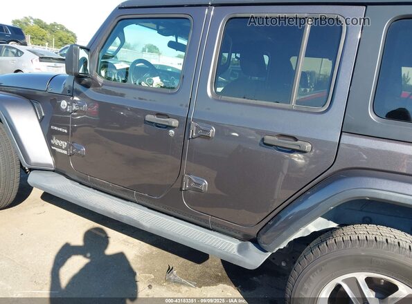1C4HJXEN8LW204530 2020 JEEP WRANGLER UNLIMITED Gray Սալոնի 360 աստիճան տեսք