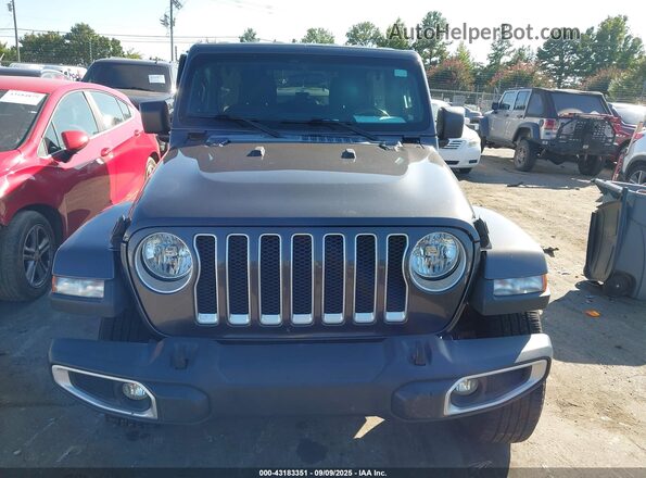 1C4HJXEN8LW204530 2020 JEEP WRANGLER UNLIMITED Gray Սարքավորումների վահանակի տեսք