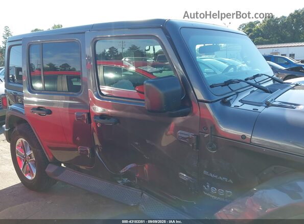 1C4HJXEN8LW204530 2020 JEEP WRANGLER UNLIMITED Gray Սալոնի հետևի տեսք