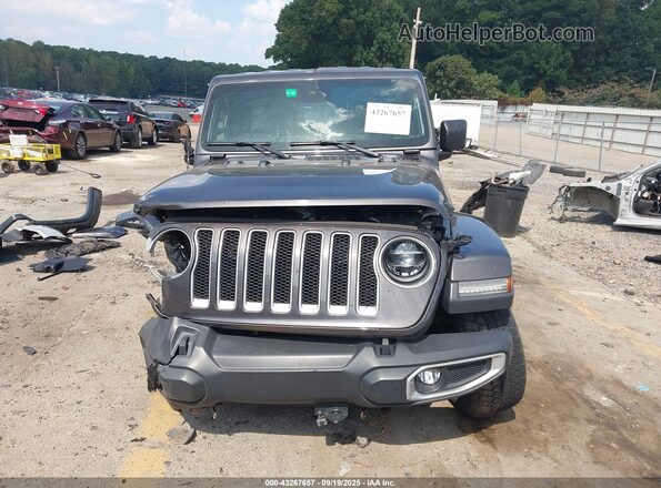 1C4HJXENXLW293193 2020 JEEP WRANGLER UNLIMITED Gray უკანა სალონის ხედი