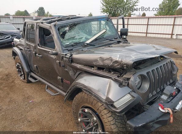 1C4HJXFG0JW159869 2018 JEEP WRANGLER UNLIMITED Серый 