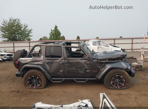 1C4HJXFG0JW159869 2018 JEEP WRANGLER UNLIMITED Серый 