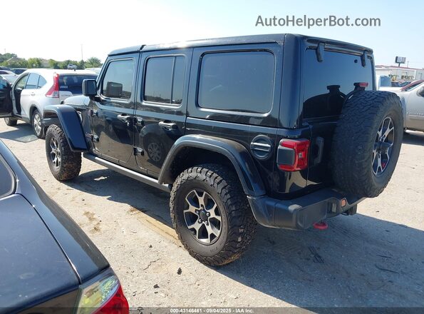 1C4HJXFN4MW524282 2021 JEEP WRANGLER UNLIMITED Black Tył lewy