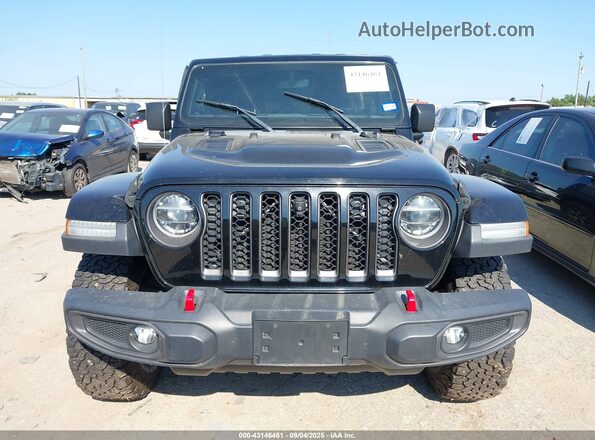 1C4HJXFN4MW524282 2021 JEEP WRANGLER UNLIMITED Black Widok zestawu wskaźników
