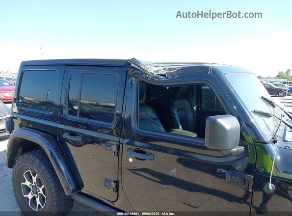 1C4HJXFN4MW524282 2021 JEEP WRANGLER UNLIMITED Black Widok z przodu