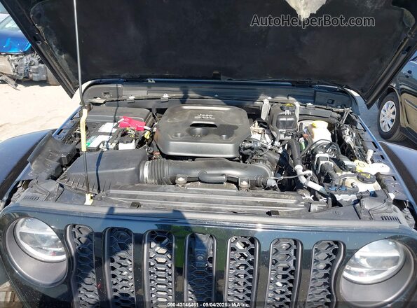 1C4HJXFN4MW524282 2021 JEEP WRANGLER UNLIMITED Black Widok z tyłu