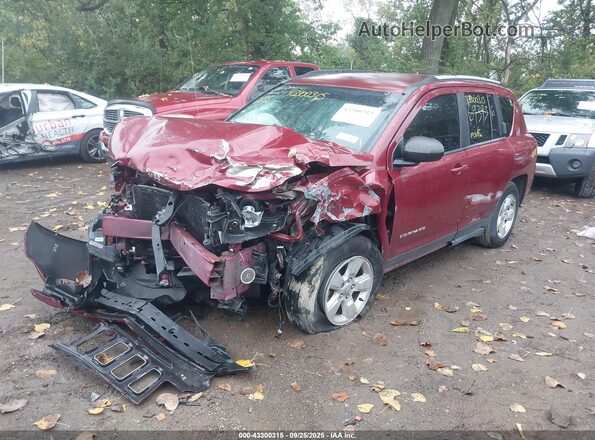 1C4NJCBB4GD693936 2016 JEEP COMPASS Burgundy 