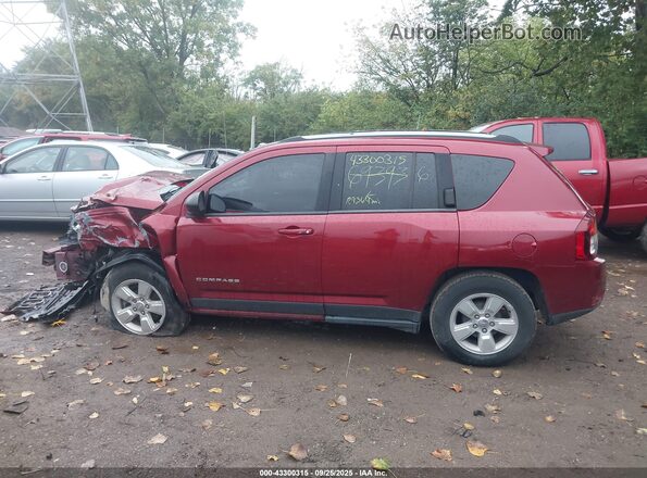 1C4NJCBB4GD693936 2016 JEEP COMPASS Burgundy 