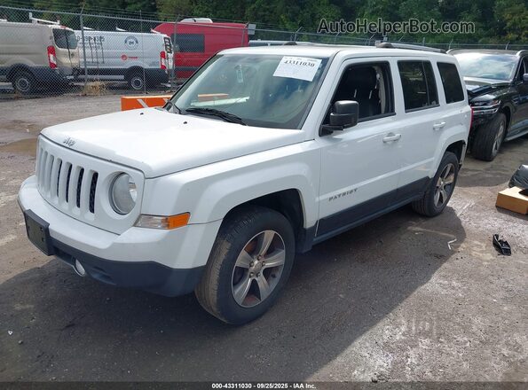 1C4NJPFA7GD589224 2016 JEEP PATRIOT White Առջևի ձախ երեք քառորդ տեսարան