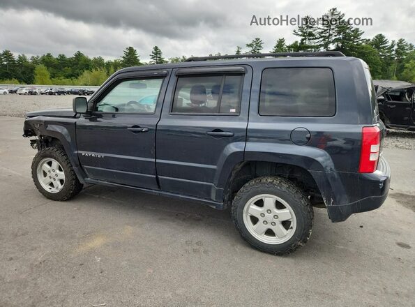 1C4NJRBB9GD556333 2016 JEEP PATRIOT Black Հետևի ձախ